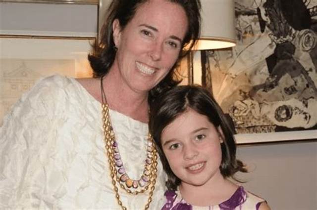 Andy Spade's Daughter: a Tragic Loss in the Fashion Industry