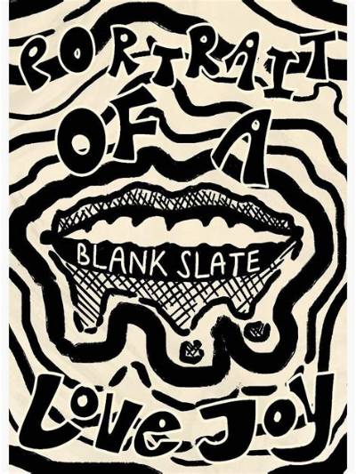 Portrait of a Blank Slate by Lovejoy from Uk